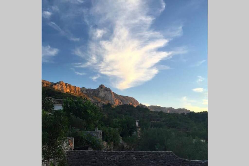 Casa Nicole Naturaleza, Montanas Y Piscina Privada En Alicante Carroja ภายนอก รูปภาพ