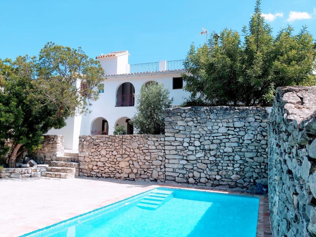 Casa Nicole Naturaleza, Montanas Y Piscina Privada En Alicante Carroja ภายนอก รูปภาพ