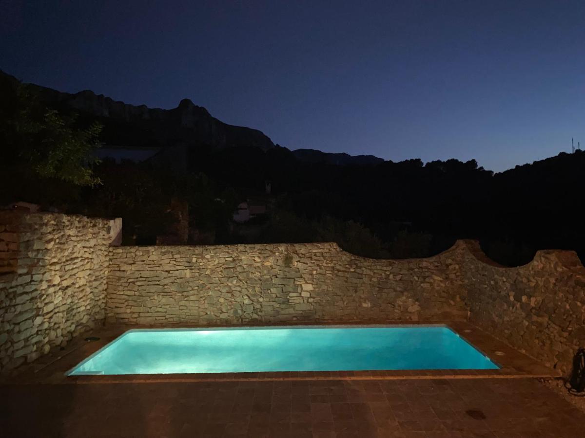 Casa Nicole Naturaleza, Montanas Y Piscina Privada En Alicante Carroja ภายนอก รูปภาพ