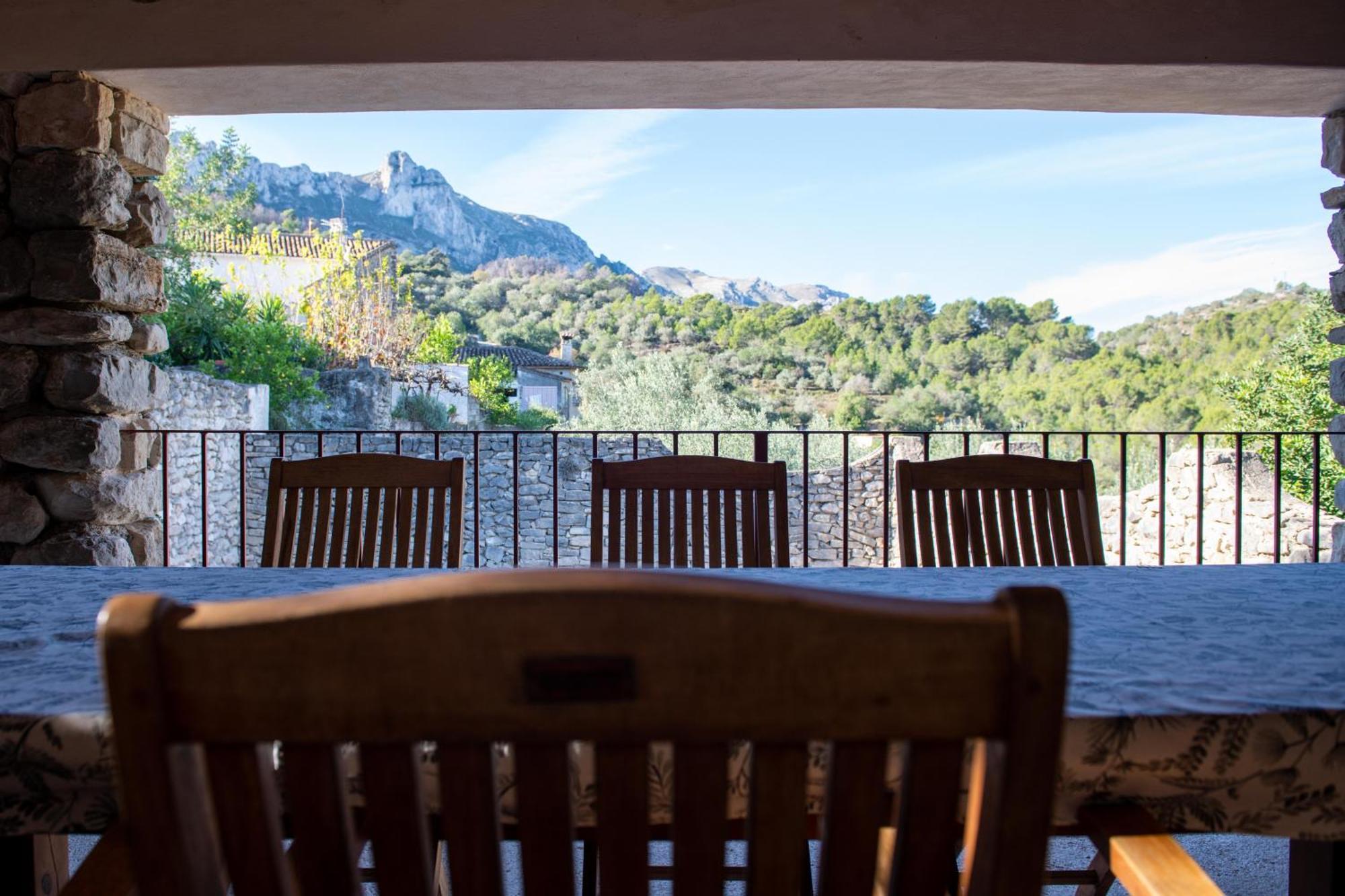 Casa Nicole Naturaleza, Montanas Y Piscina Privada En Alicante Carroja ภายนอก รูปภาพ